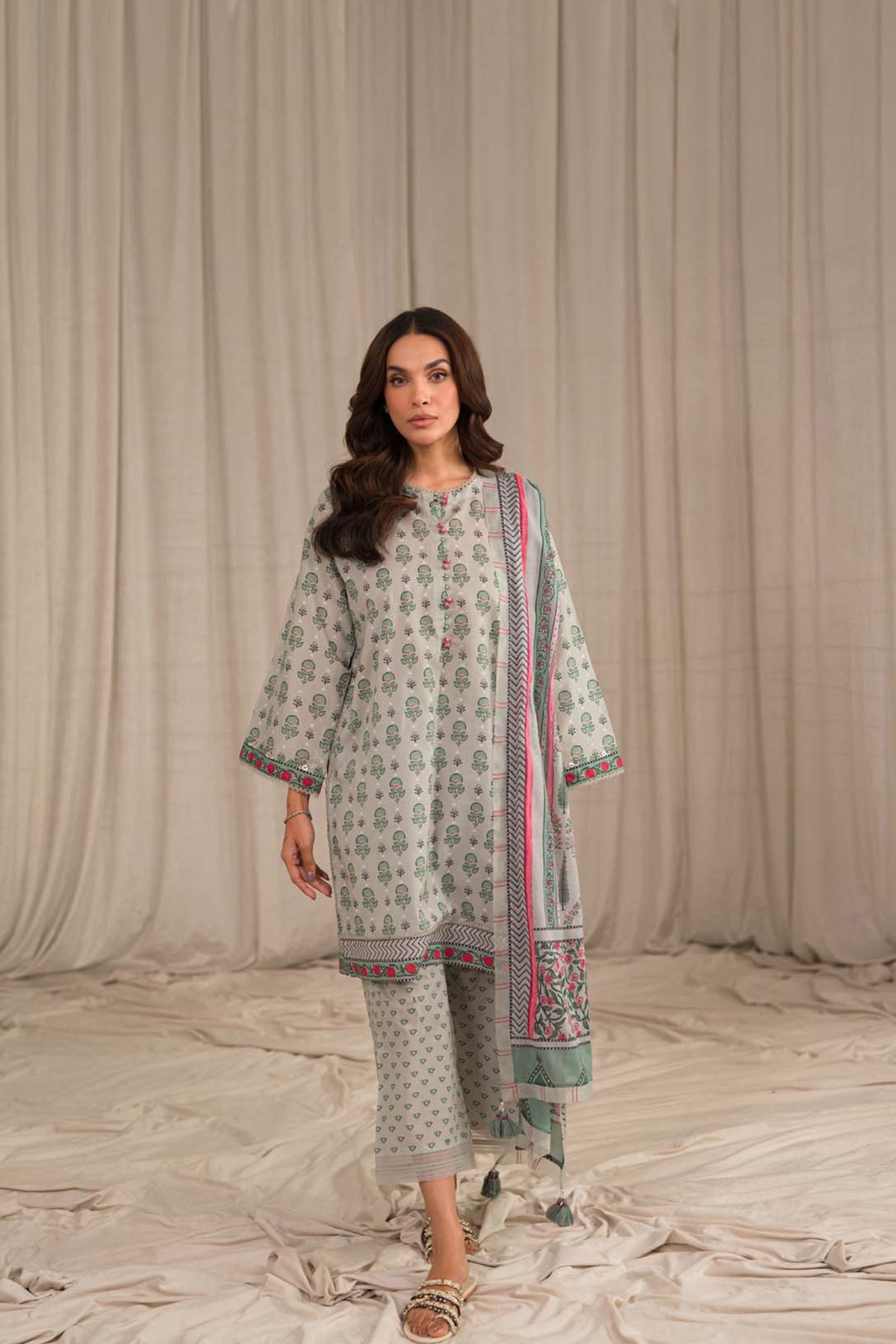 Sahar | Print Edit SS24 | P-18 -  Sahar Luxury - Original Designer Dress - House of Maryam