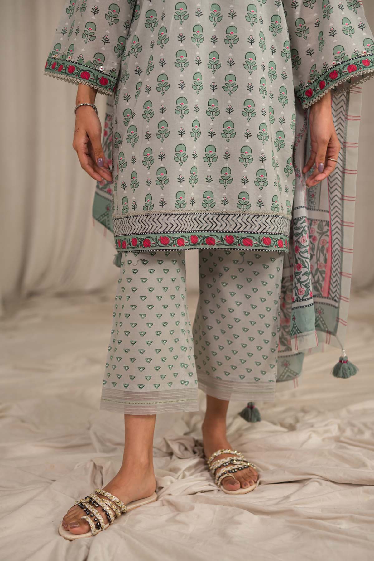 Sahar | Print Edit SS24 | P-18 -  Sahar Luxury - Original Designer Dress - House of Maryam