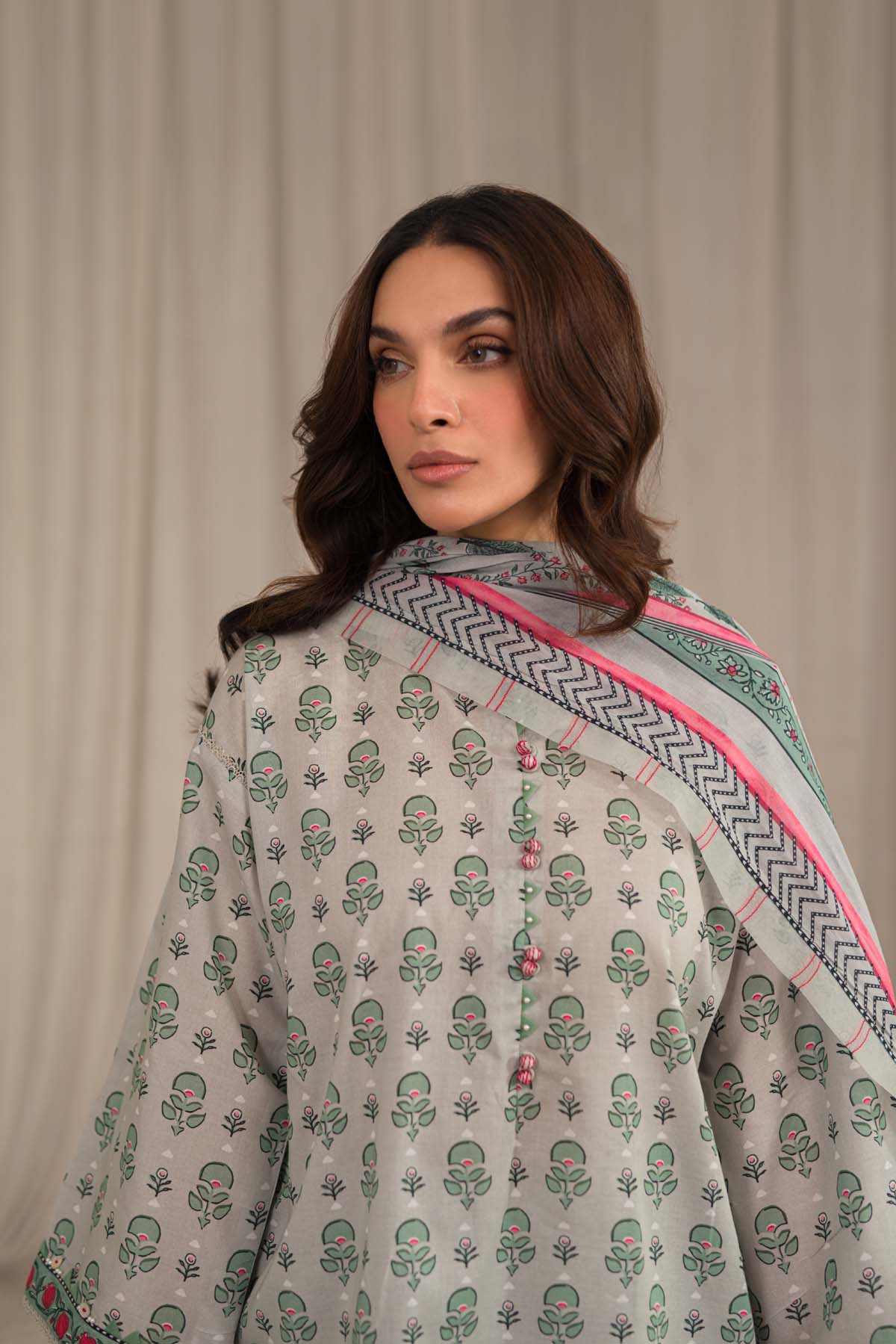 Sahar | Print Edit SS24 | P-18 -  Sahar Luxury - Original Designer Dress - House of Maryam