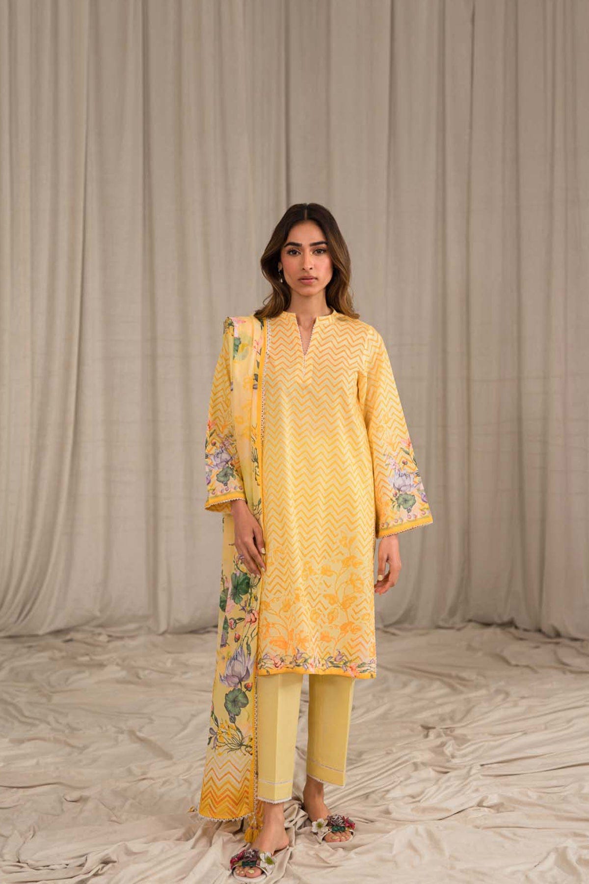 Sahar | Print Edit SS24 | P-10 -  Sahar Luxury - Original Designer Dress - House of Maryam