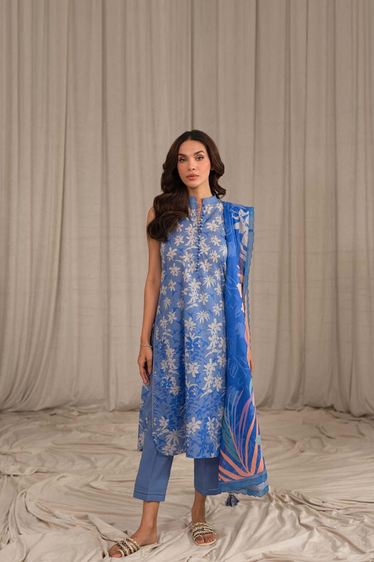 Sahar | Print Edit SS24 | P-02 -  Sahar Luxury - Original Designer Dress - House of Maryam