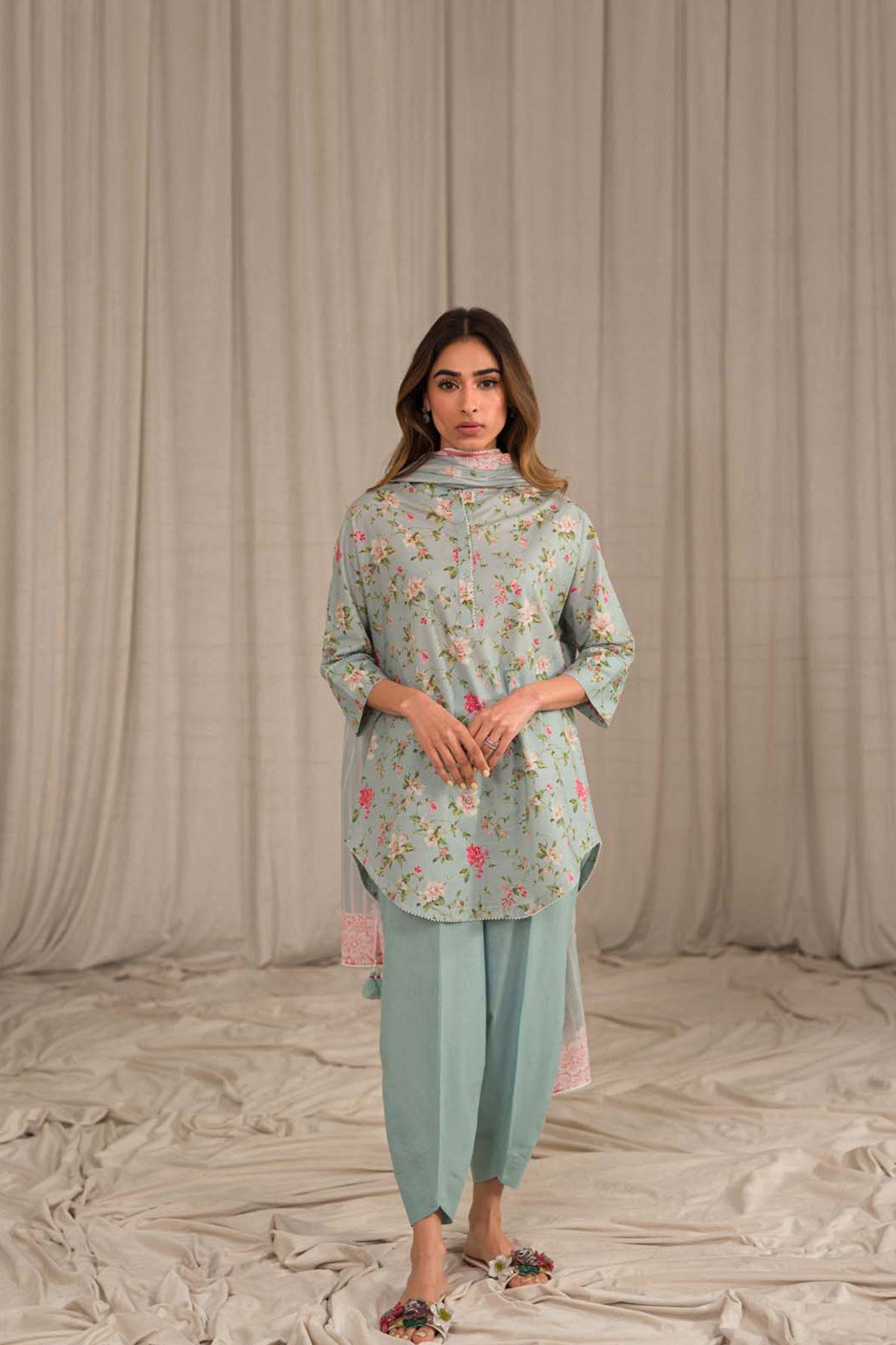 Sahar | Print Edit SS24 | P-03 -  Sahar Luxury - Original Designer Dress - House of Maryam