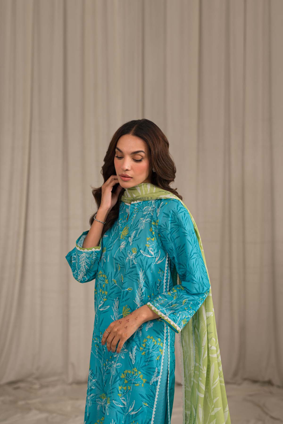 Sahar | Print Edit SS24 | P-09 -  Sahar Luxury - Original Designer Dress - House of Maryam