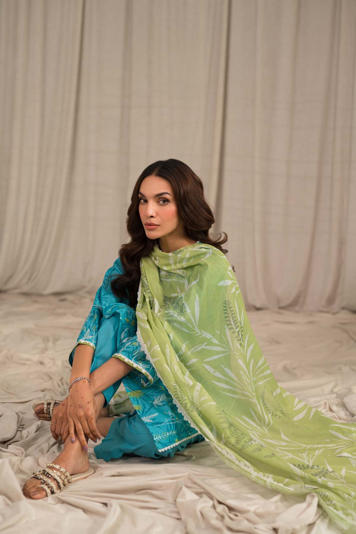 Sahar | Print Edit SS24 | P-09 -  Sahar Luxury - Original Designer Dress - House of Maryam
