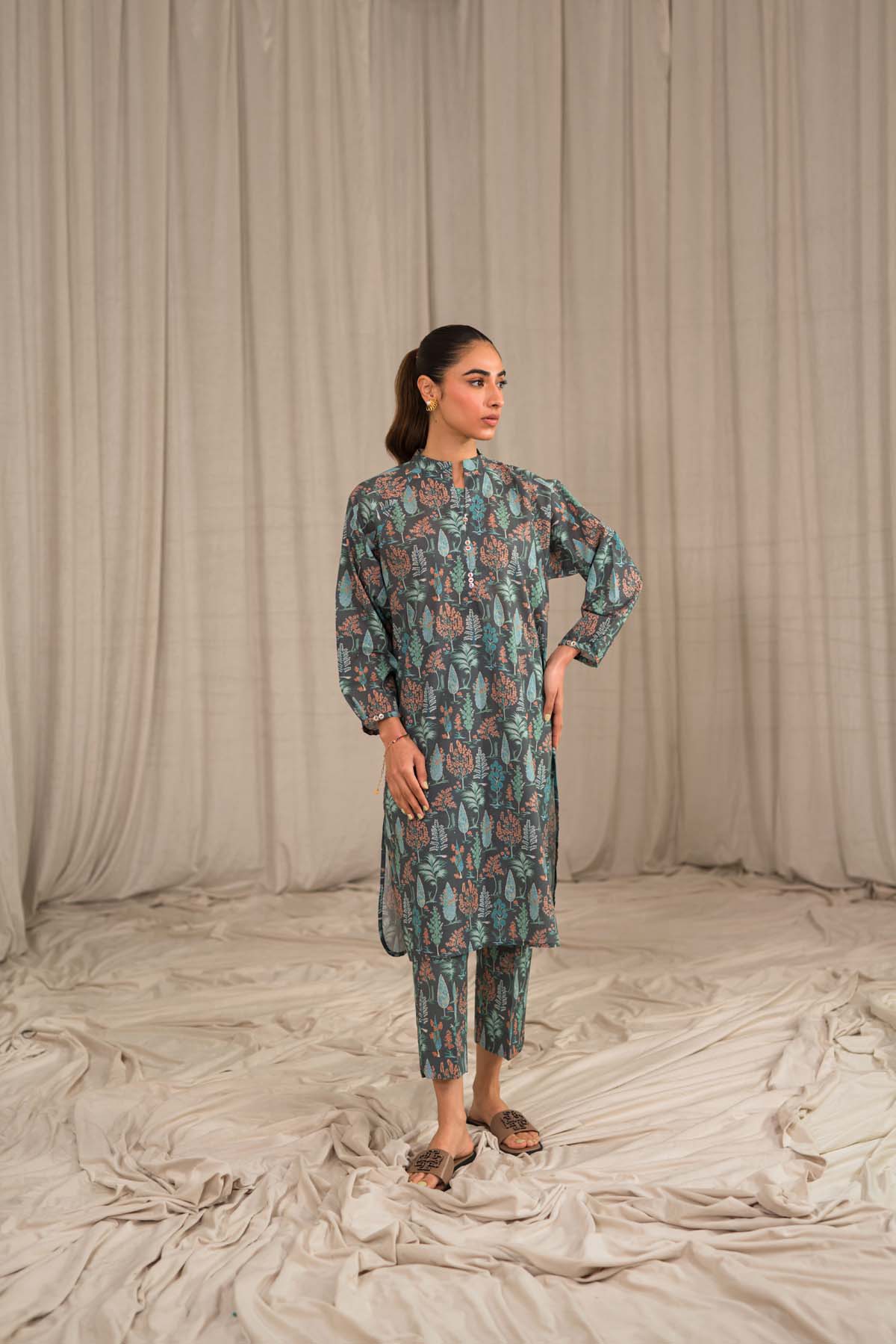 Sahar | Print Edit SS24 | P-17 -  Sahar Luxury - Original Designer Dress - House of Maryam