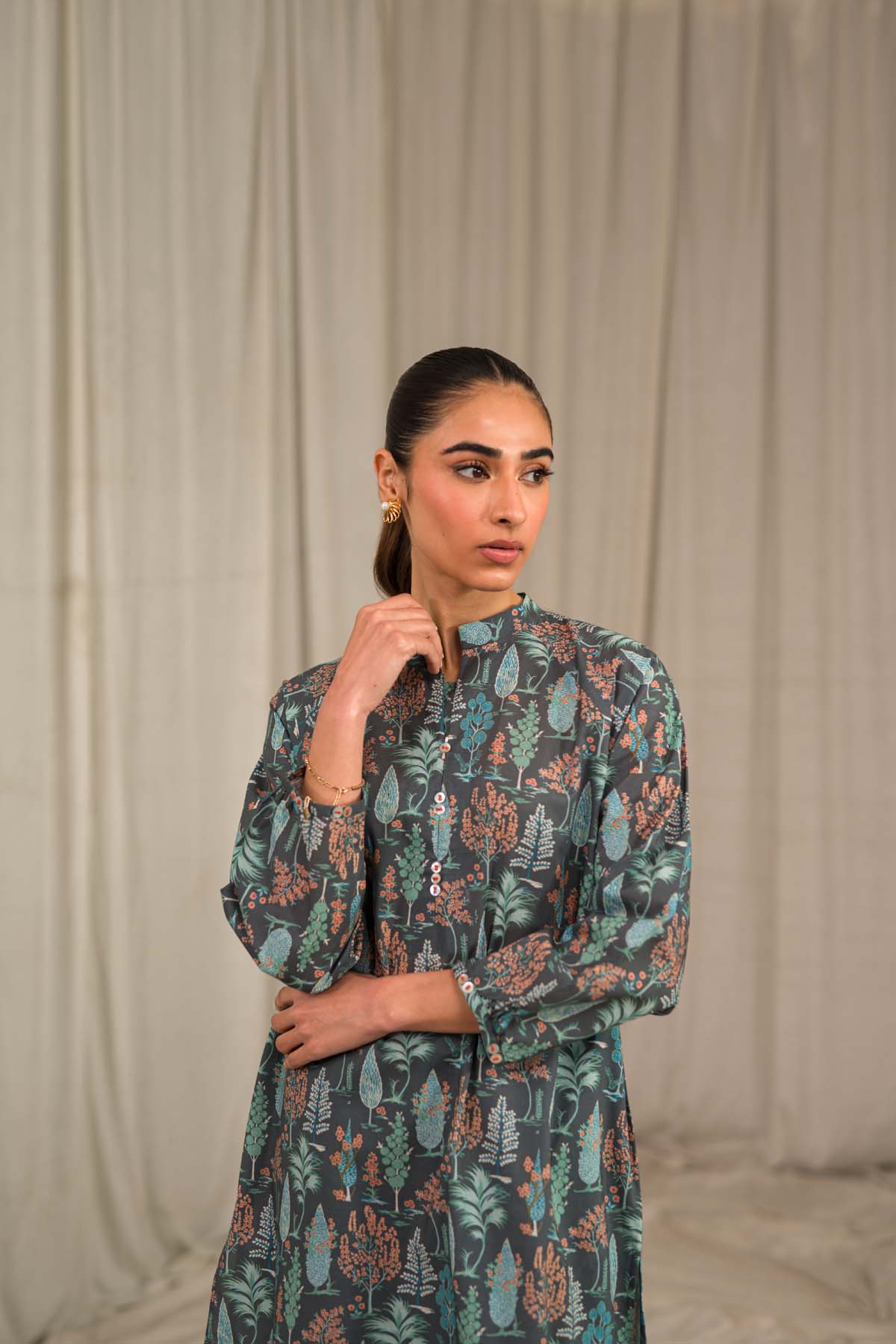 Sahar | Print Edit SS24 | P-17 -  Sahar Luxury - Original Designer Dress - House of Maryam