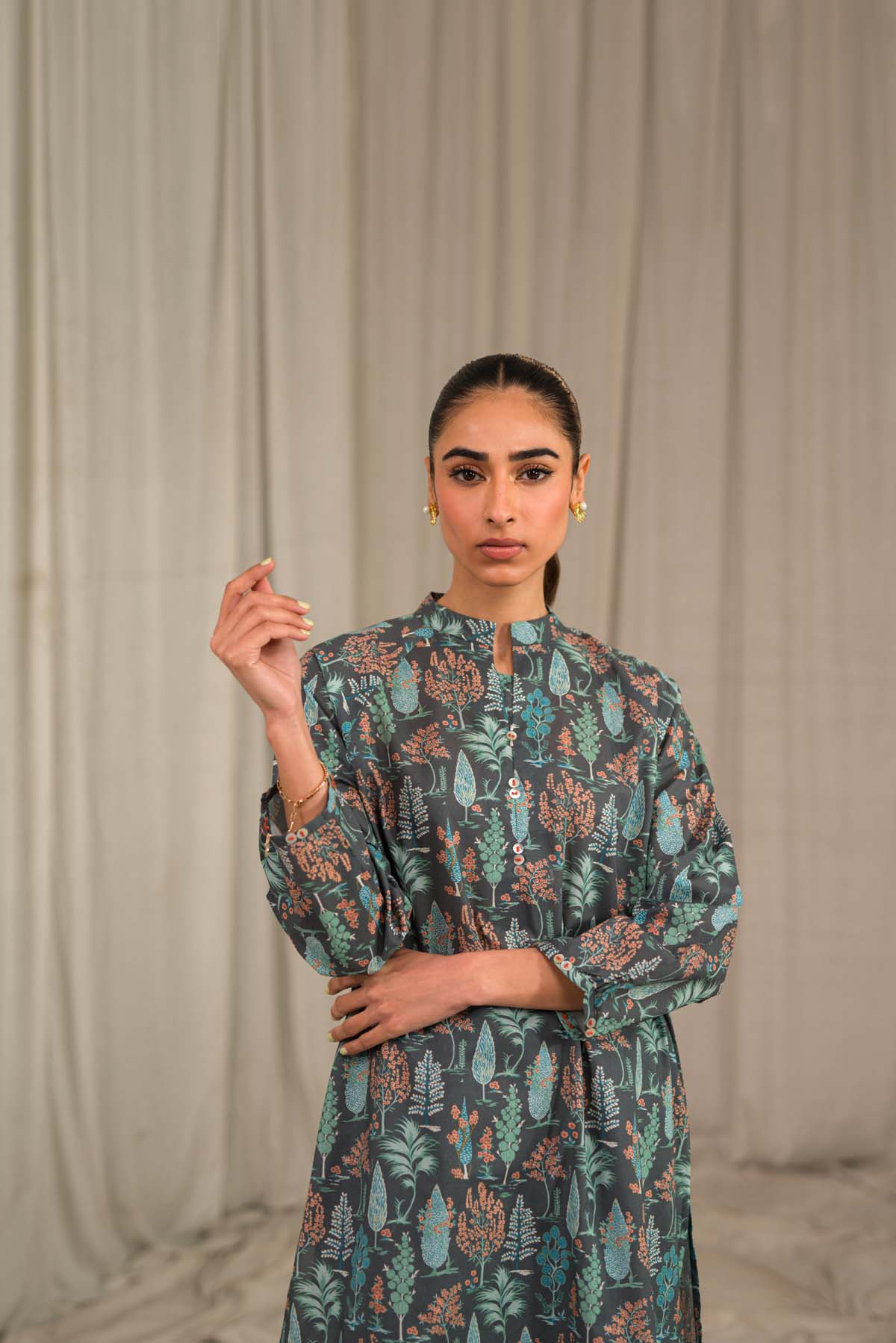 Sahar | Print Edit SS24 | P-17 -  Sahar Luxury - Original Designer Dress - House of Maryam