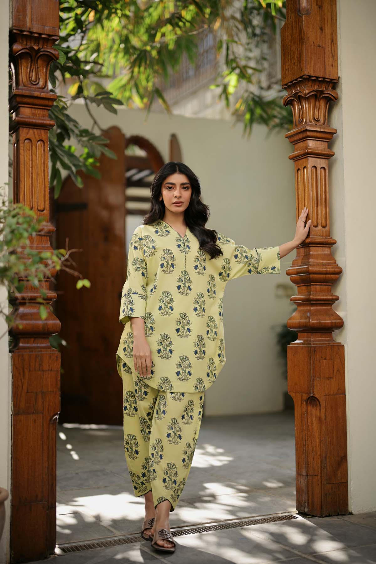 Sahar | Print Edit SS24 | P-23 -  Sahar Luxury - Original Designer Dress - House of Maryam