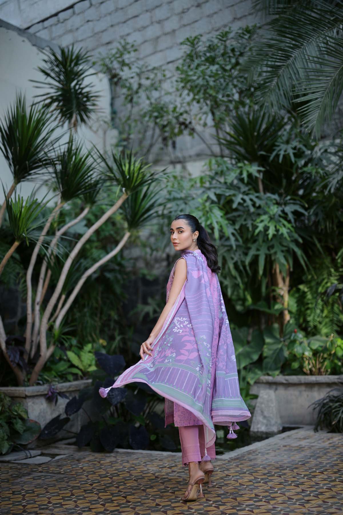 Sahar | Print Edit SS24 | P-07 -  Sahar Luxury - Original Designer Dress - House of Maryam