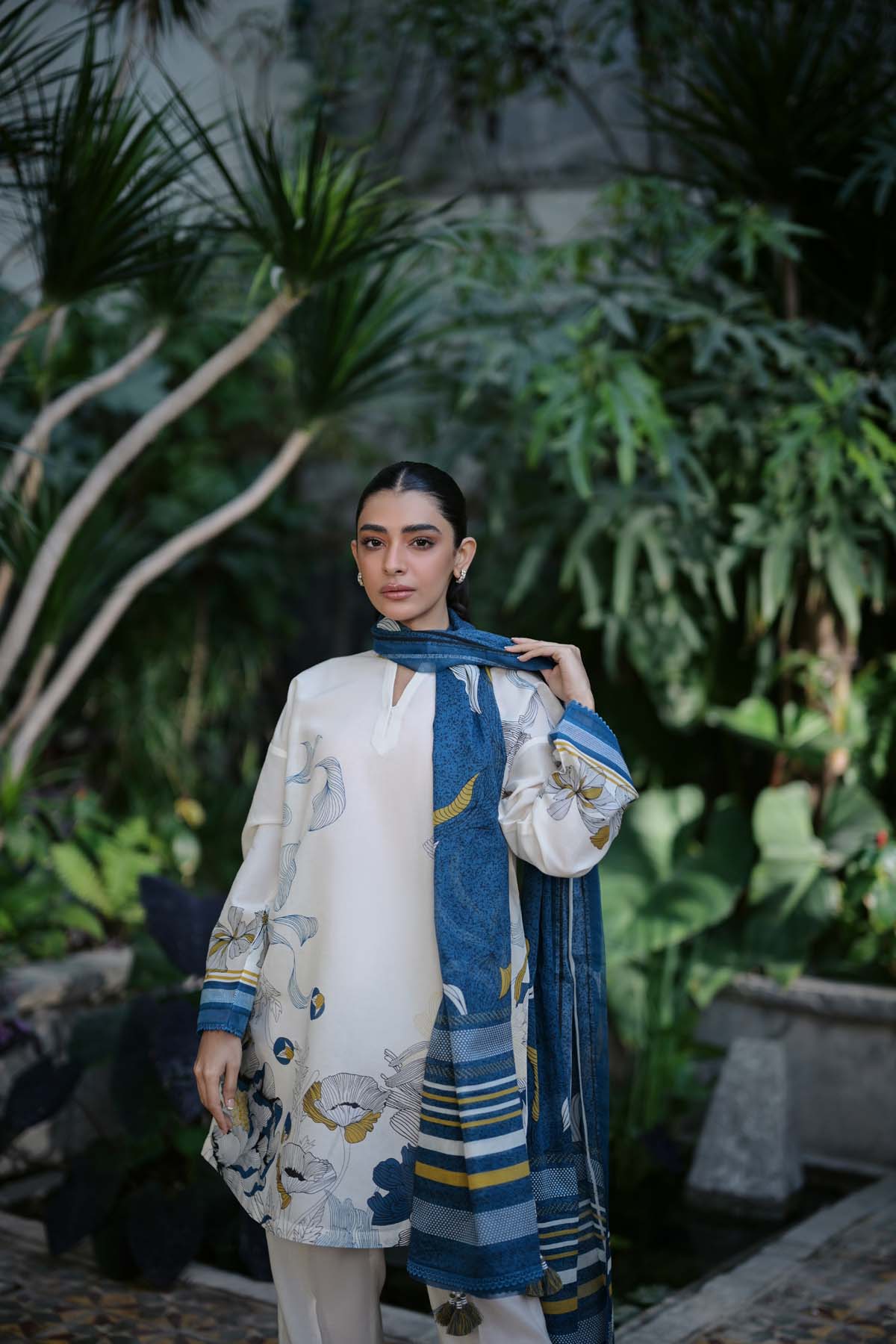 Sahar | Print Edit SS24 | P-14 -  Sahar Luxury - Original Designer Dress - House of Maryam
