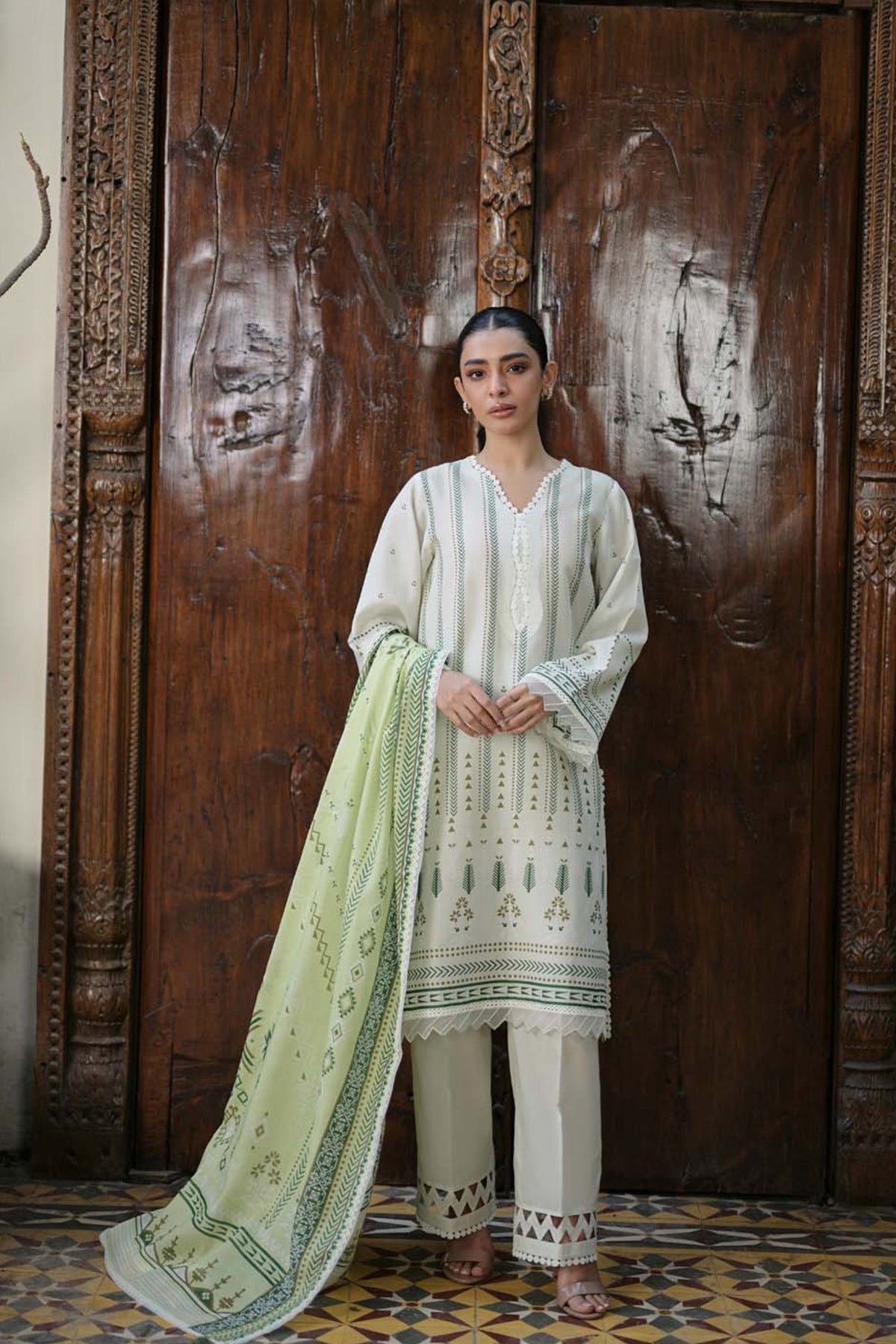Sahar | Print Edit SS24 | P-16 -  Sahar Luxury - Original Designer Dress - House of Maryam