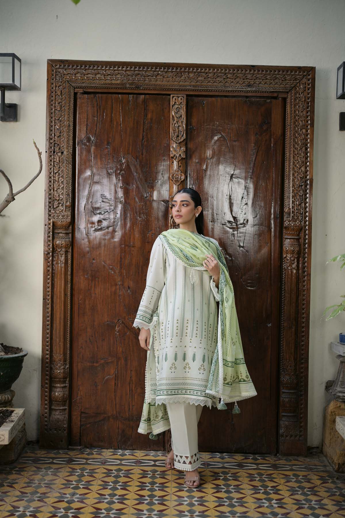Sahar | Print Edit SS24 | P-16 -  Sahar Luxury - Original Designer Dress - House of Maryam
