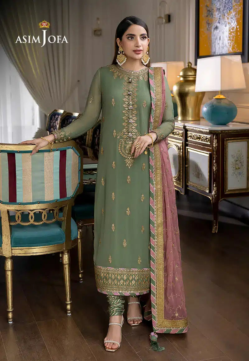 Asim Jofa | Jhilmil Luxury Formals 23 | AJJM-19 by Designer Asim Jofa - House of Maryam - Pakistani Designer Ethnic Wear in {{ shop.shopifyCountryName }}