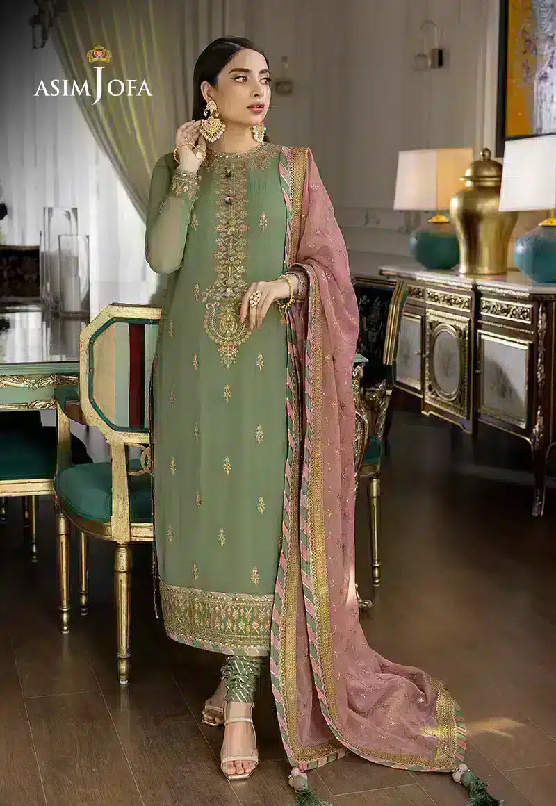 Asim Jofa | Jhilmil Luxury Formals 23 | AJJM-19 by Designer Asim Jofa - House of Maryam - Pakistani Designer Ethnic Wear in {{ shop.shopifyCountryName }}