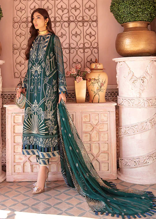 Afrozeh | Nauratan Chiffon Collection22 | Naqsh by Designer Afrozeh - House of Maryam - Pakistani Designer Ethnic Wear in {{ shop.shopifyCountryName }}