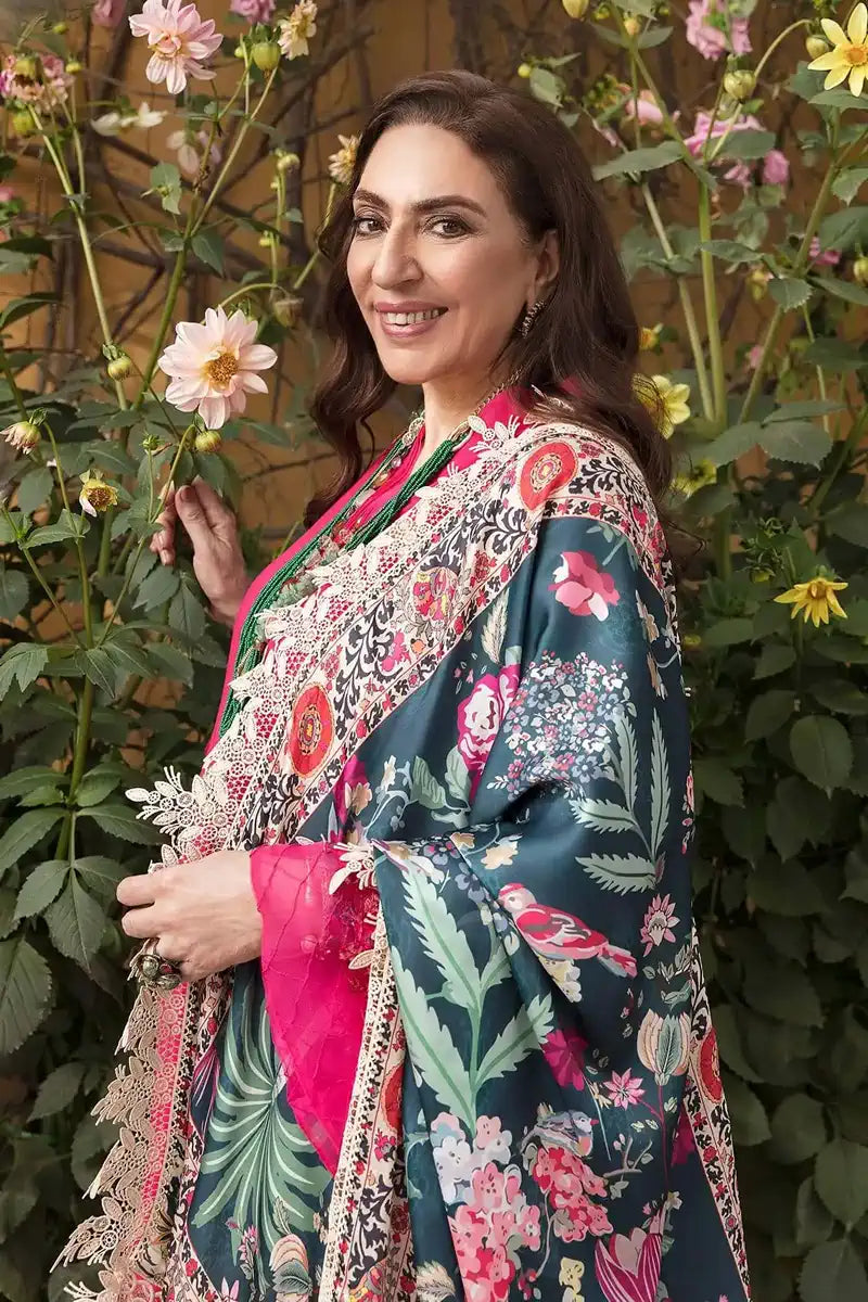 Nilofer Shahid | Luxury Lawn 2023 | Alyana -  Nilofer Shahid Luxury - Original Designer Dress - House of Maryam