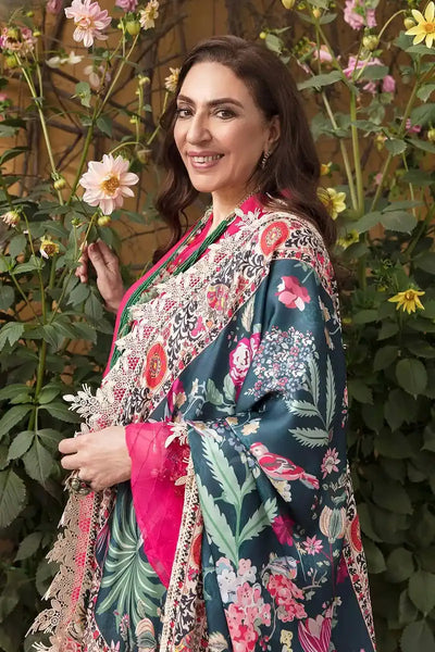 Nilofer Shahid | Luxury Lawn 2023 | Alyana -  Nilofer Shahid Luxury - Original Designer Dress - House of Maryam