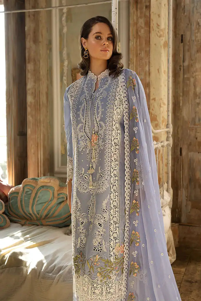 Sobia Nazir | Luxury Lawn 2023 | 1B by Designer Sobia Nazir - House of Maryam - Pakistani Designer Ethnic Wear in {{ shop.shopifyCountryName }}