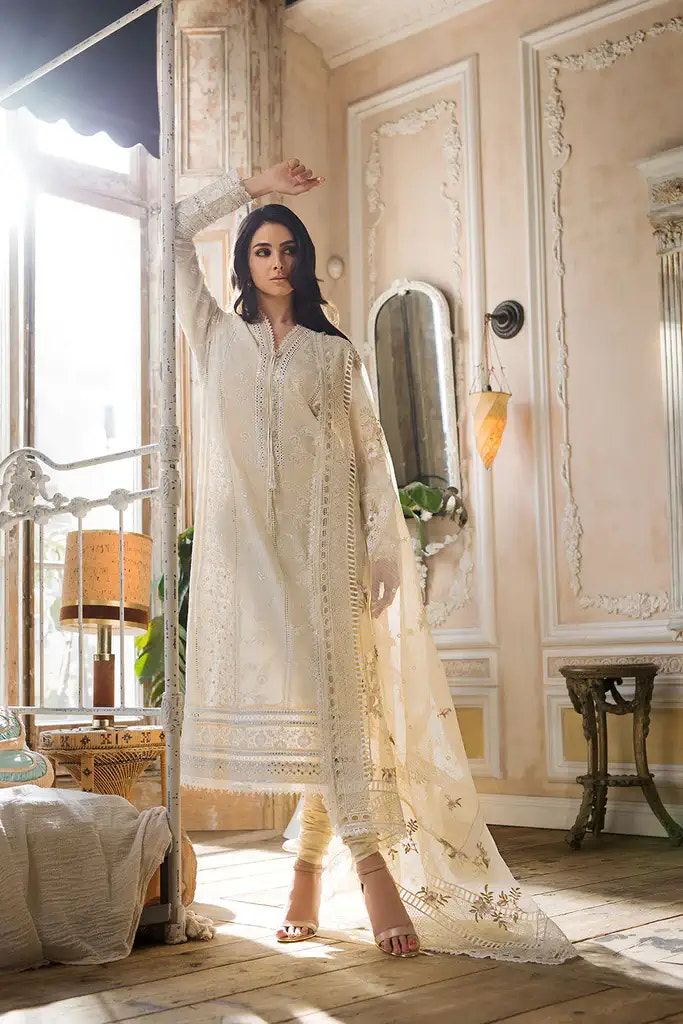 Sobia Nazir | Luxury Lawn 2023 | 11A -  Sobia Nazir Luxury - Original Designer Dress - House of Maryam
