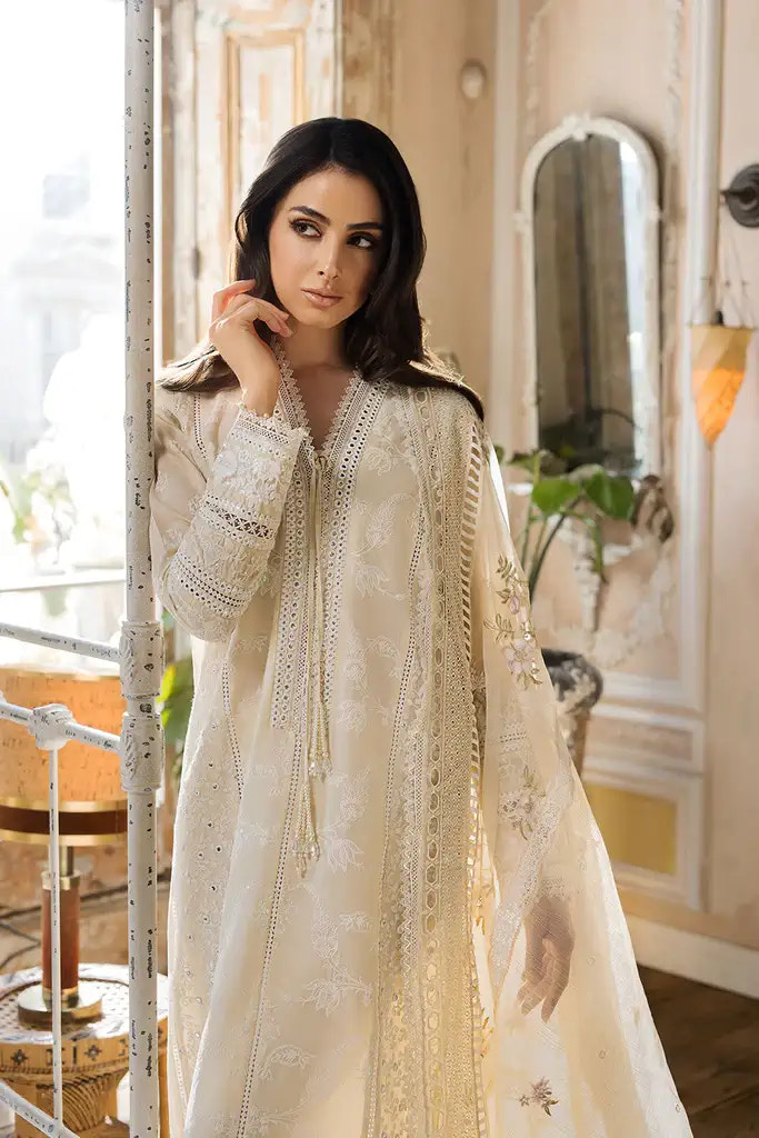 Sobia Nazir | Luxury Lawn 2023 | 11A -  Sobia Nazir Luxury - Original Designer Dress - House of Maryam