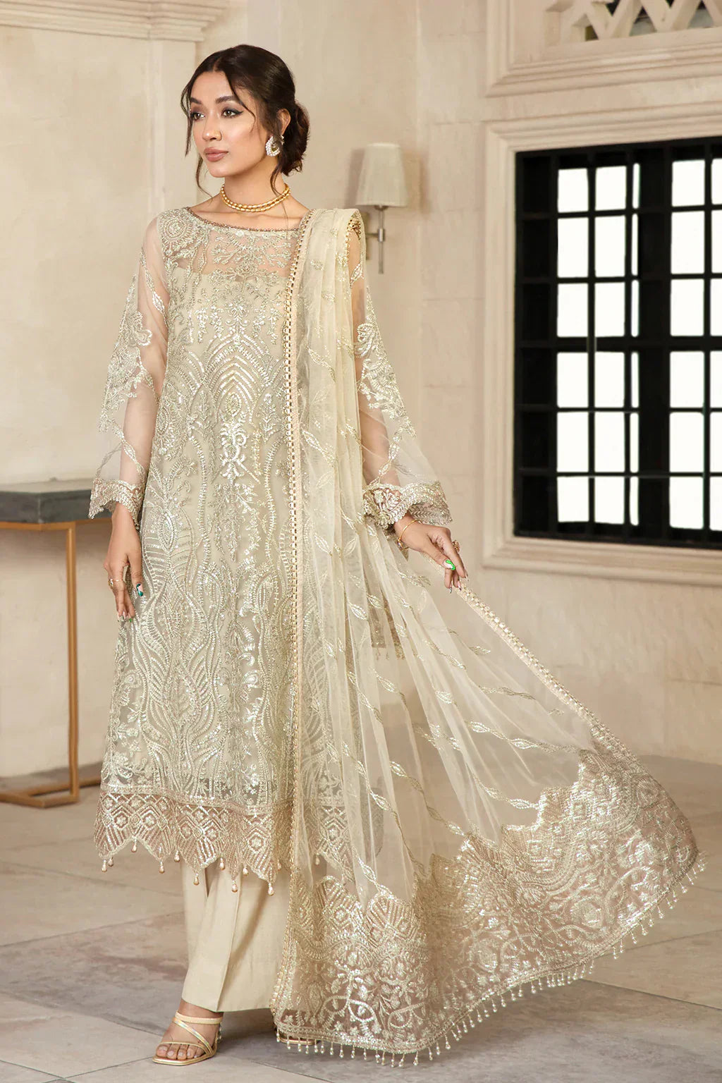 Zarif | Gulzaar Festive Chiffon 22 | Daisy