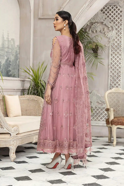 Alizeh | Embroidered Chiffon | Mahpera -  Alizeh Formal - Original Designer Dress - House of Maryam