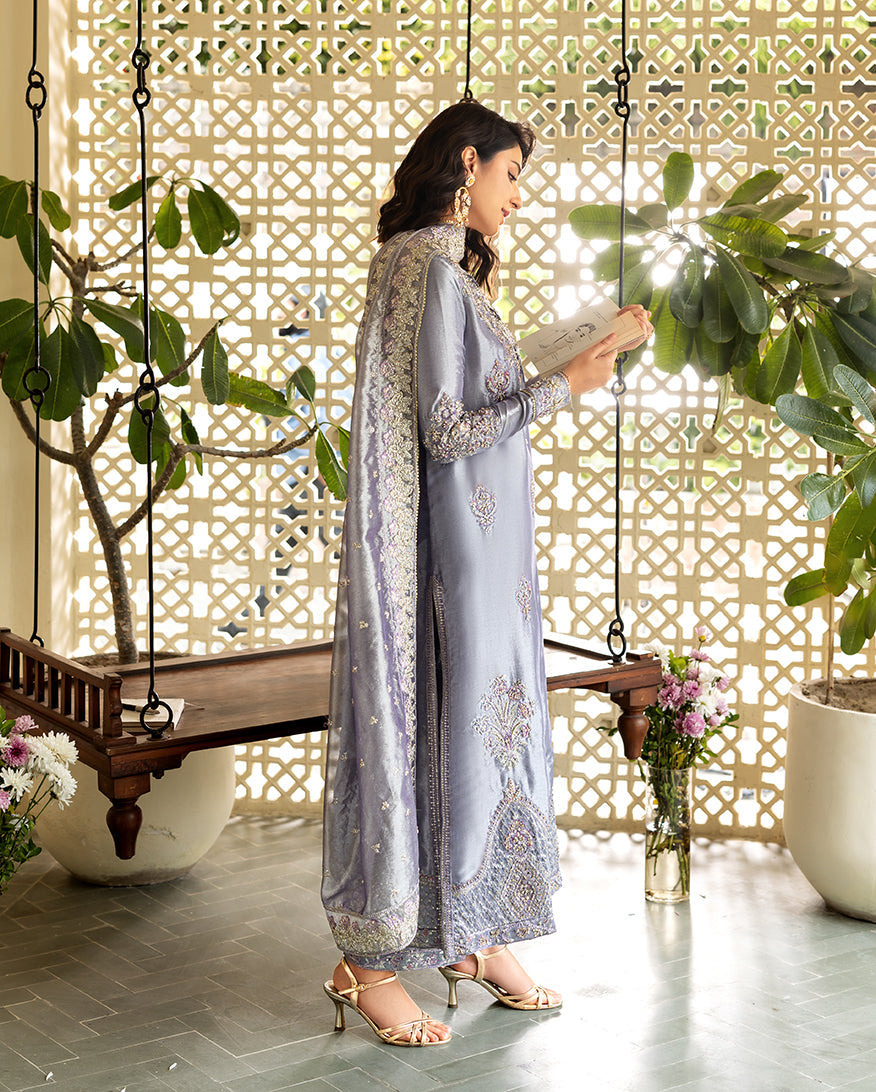 Mushq | Sunehri Lama Silk | Samiya, image 2