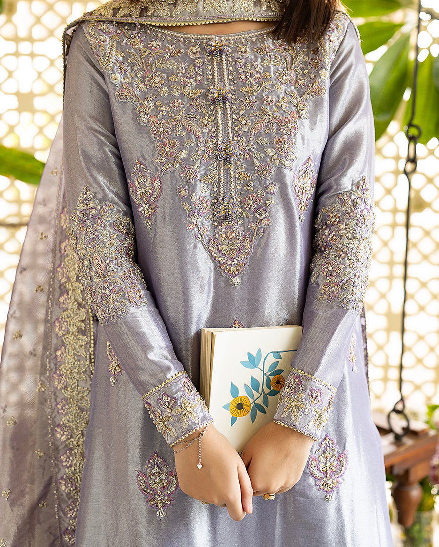 Mushq | Sunehri Lama Silk | Samiya, image 3