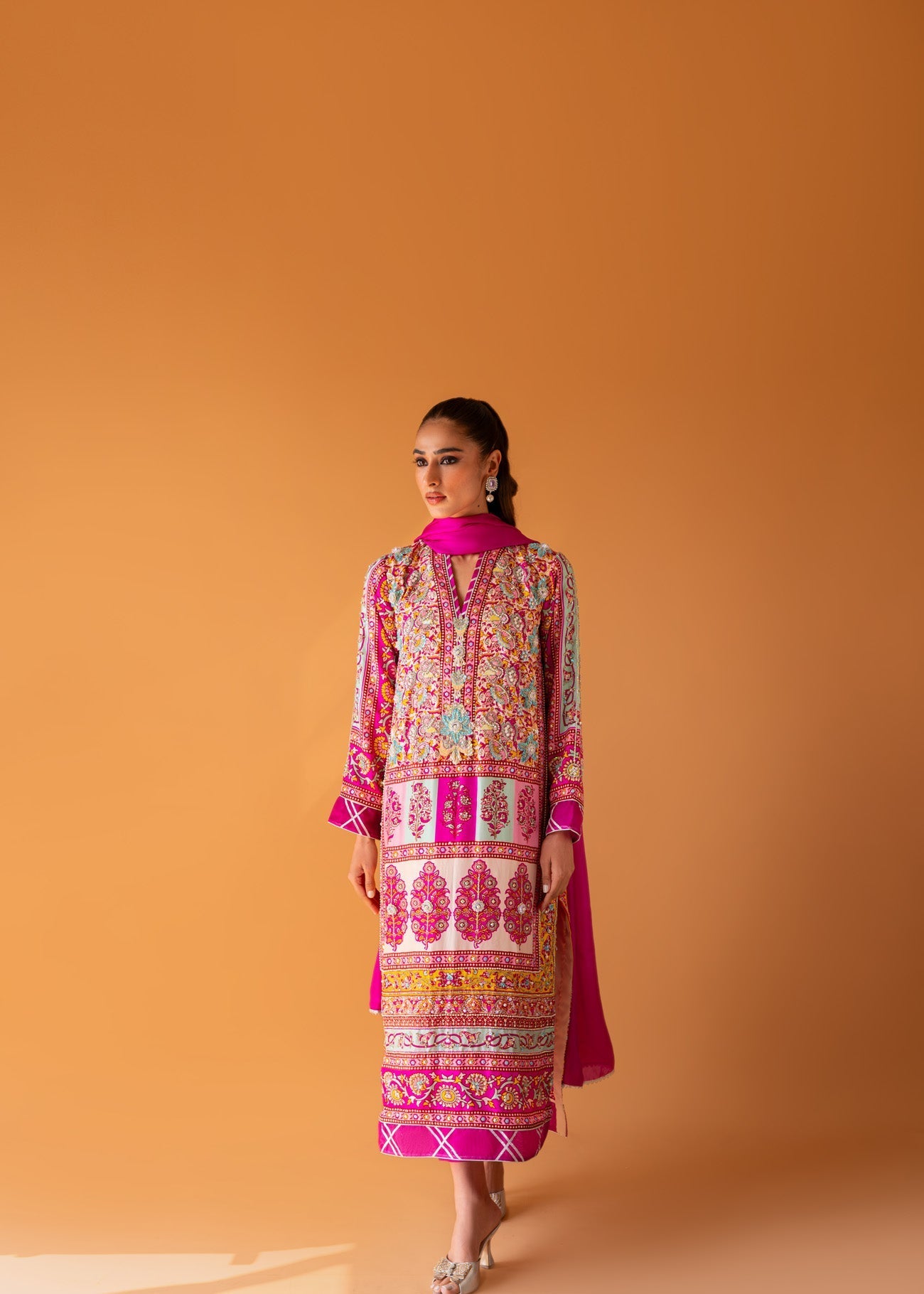 Sammy K | Taara Collection | KAFIYA by Designer Sammy K - House of Maryam - Pakistani Designer Ethnic Wear in {{ shop.shopifyCountryName }}