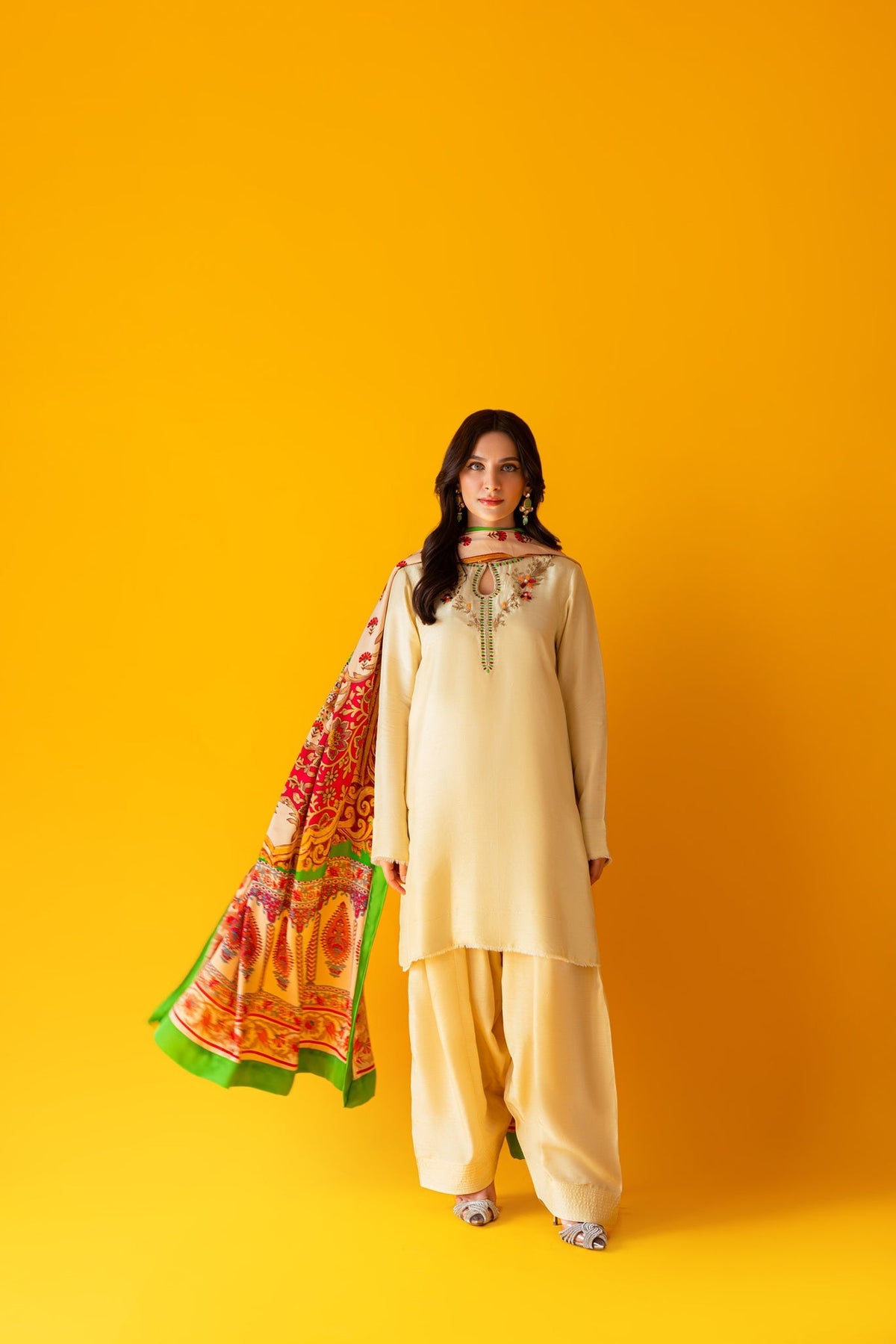 Sammy K | Satrangi Eid Edit | DHANAK -  Sammy K Formal - Original Designer Dress - House of Maryam