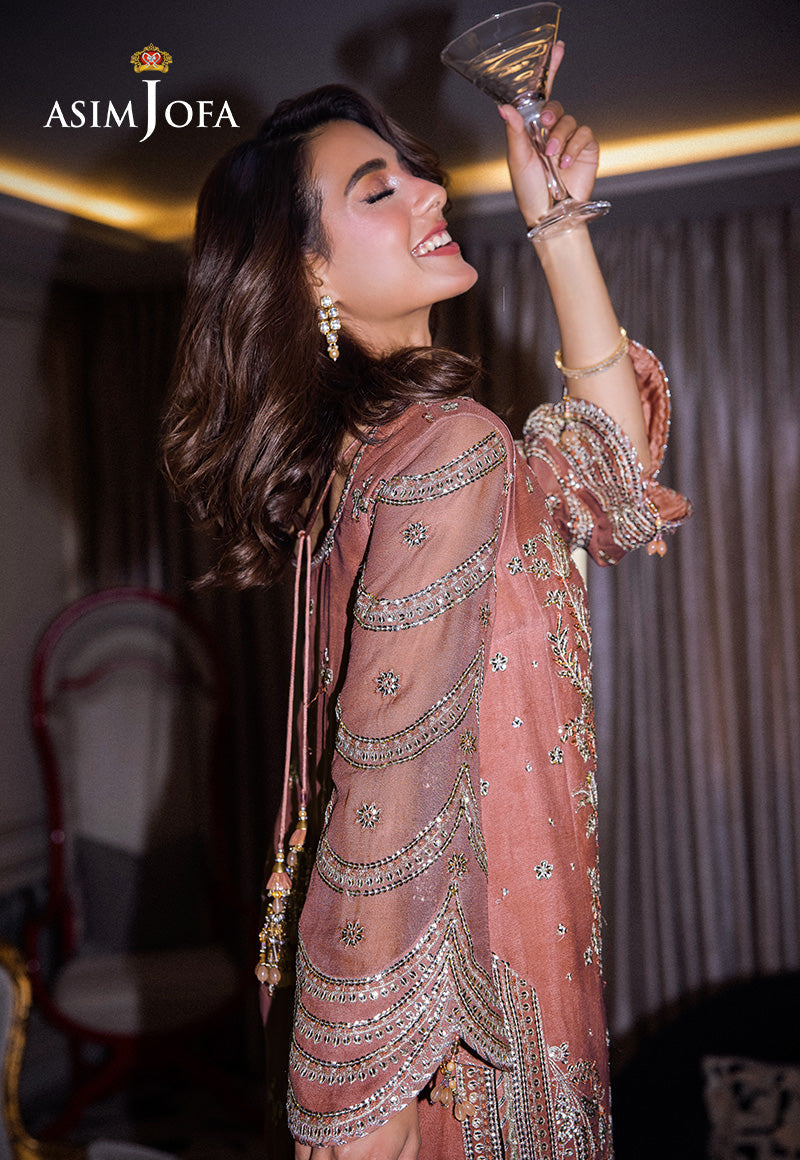 Asim Jofa | Festive Collection 25 | AJFF-08 -  Asim Jofa Ladies Clothes -  House of Maryam