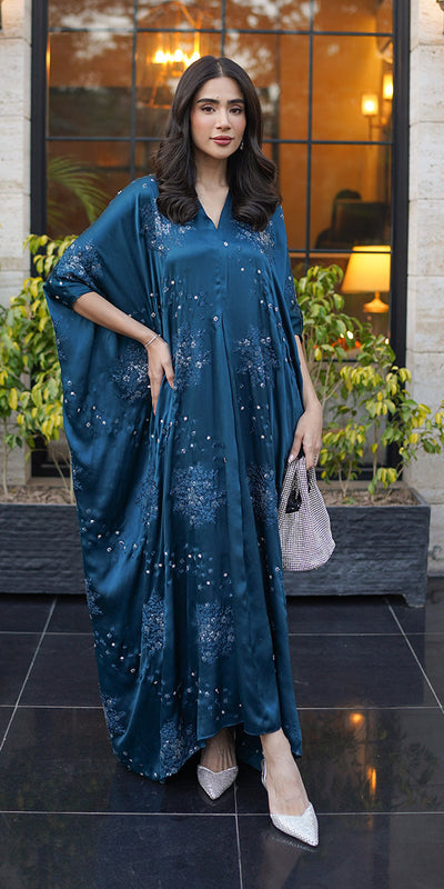 Erum Khan | Velvet Wisper | Dusky Horizon -  Erum Khan Ladies Clothes - Original Designer Dress - House of Maryam