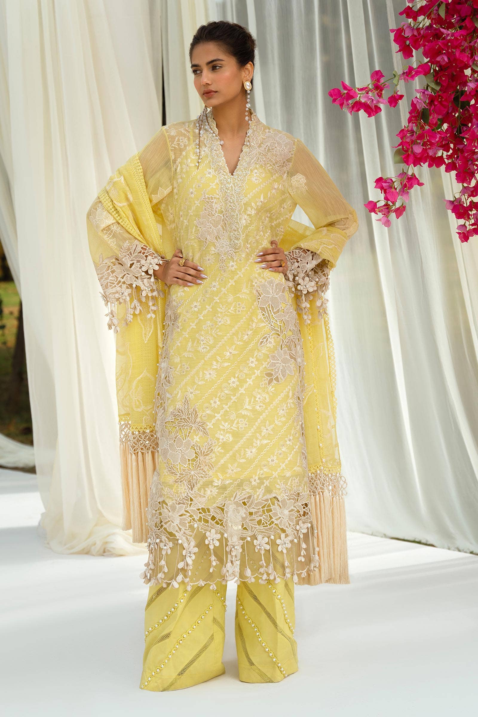 Sana Safinaz | Luxury Collection 24 | L241-010A-3CV -  Sana Safinaz Luxury -  House of Maryam