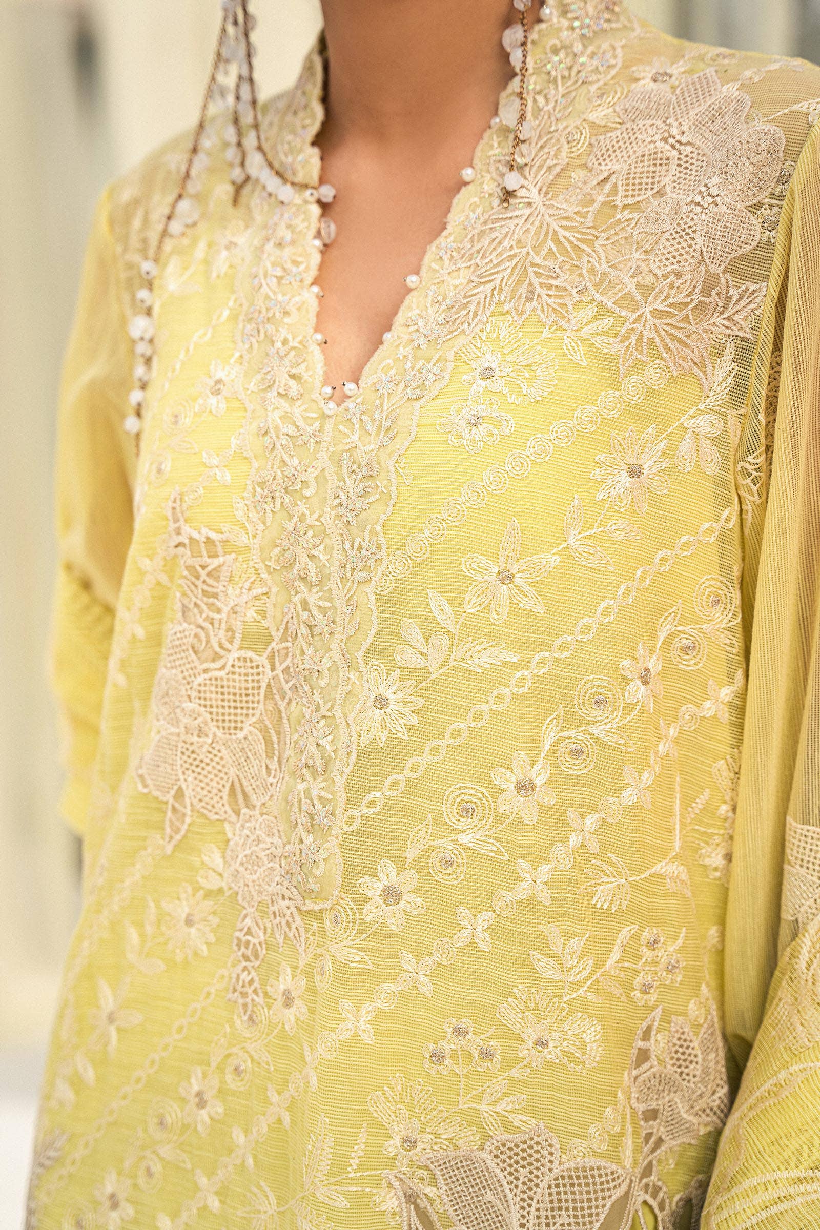 Sana Safinaz | Luxury Collection 24 | L241-010A-3CV -  Sana Safinaz Luxury -  House of Maryam