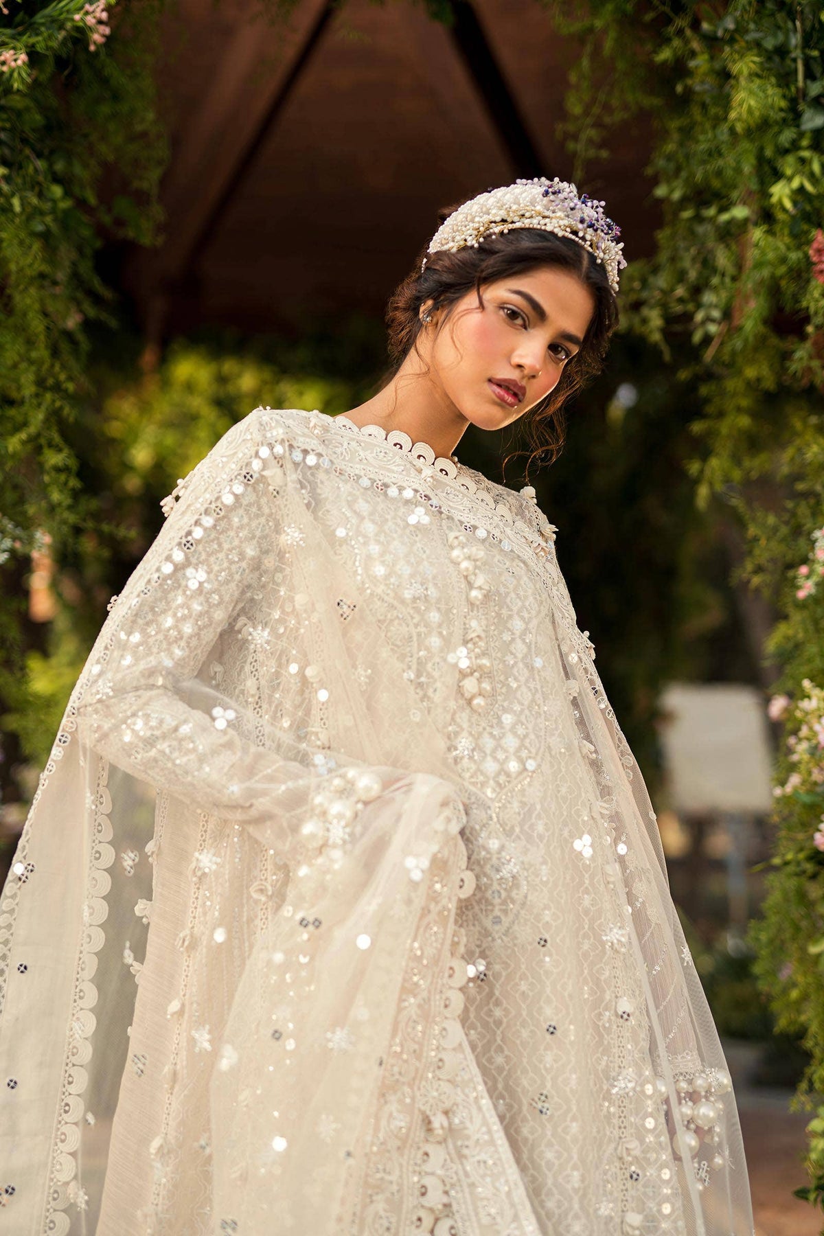 Sana Safinaz | Luxury Collection 24 | L241-002A-3CT -  Sana Safinaz Luxury - Original Designer Dress - House of Maryam