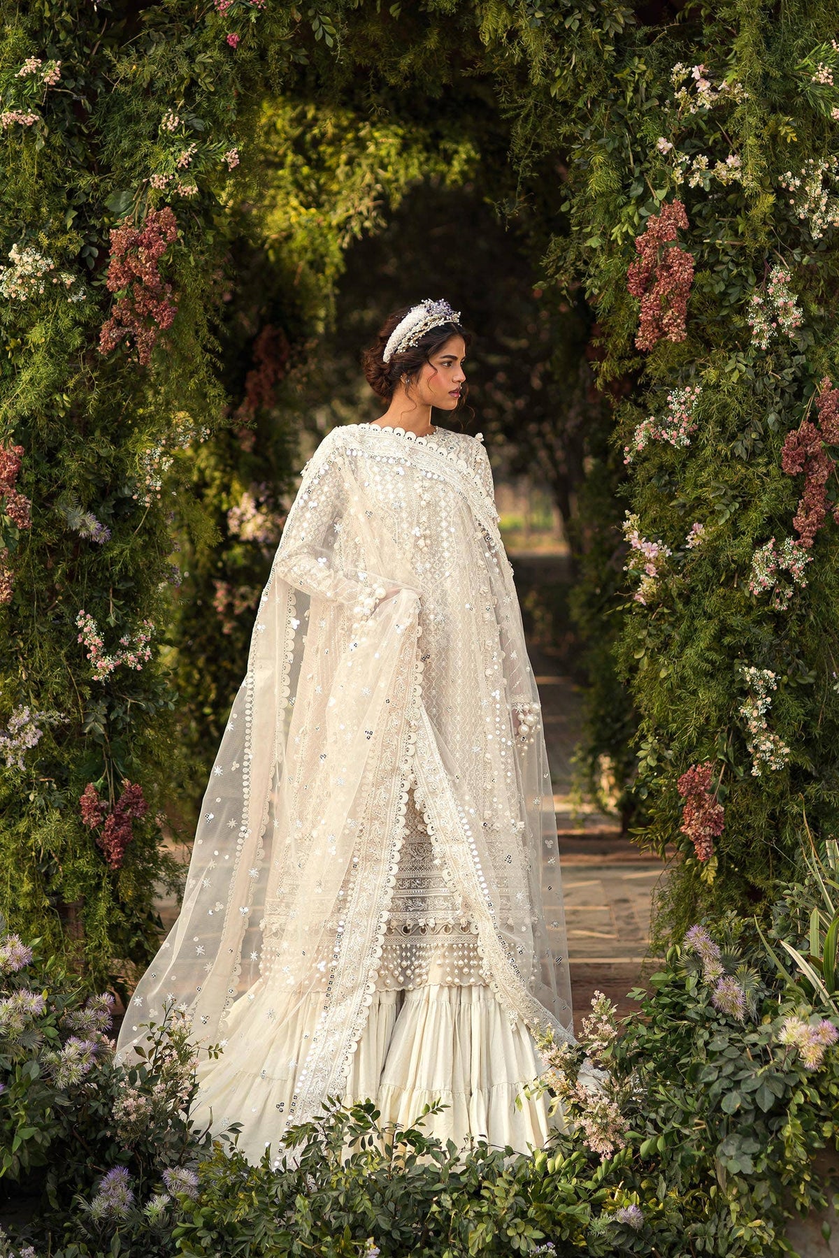Sana Safinaz | Luxury Collection 24 | L241-002A-3CT -  Sana Safinaz Luxury - Original Designer Dress - House of Maryam