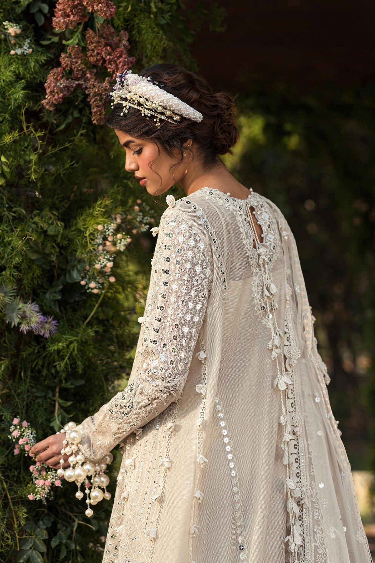 Sana Safinaz | Luxury Collection 24 | L241-002A-3CT -  Sana Safinaz Luxury - Original Designer Dress - House of Maryam