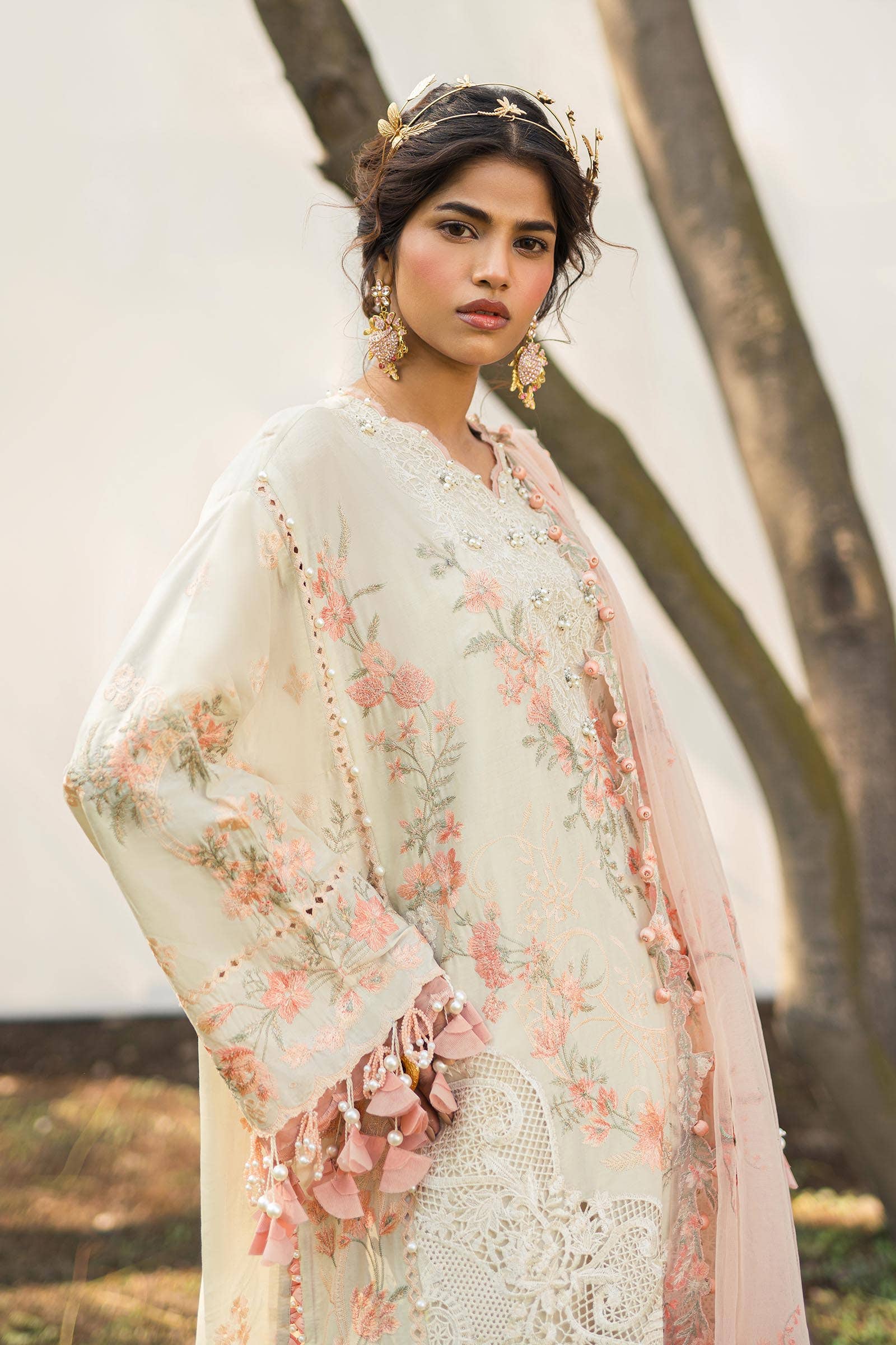 Sana Safinaz | Luxury Collection 24 | L241-003B-3CT -  Sana Safinaz Luxury -  House of Maryam