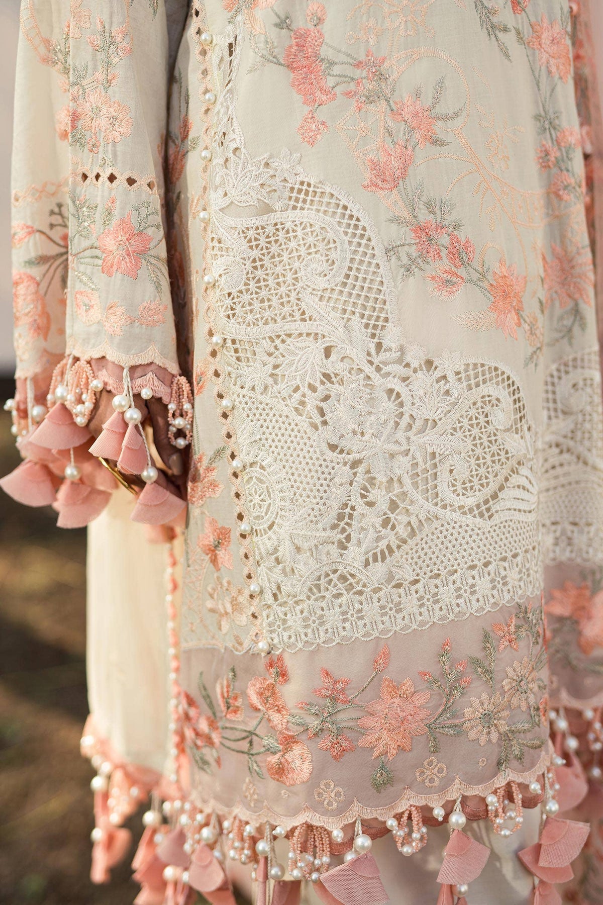 Sana Safinaz | Luxury Collection 24 | L241-003B-3CT -  Sana Safinaz Luxury - Original Designer Dress - House of Maryam