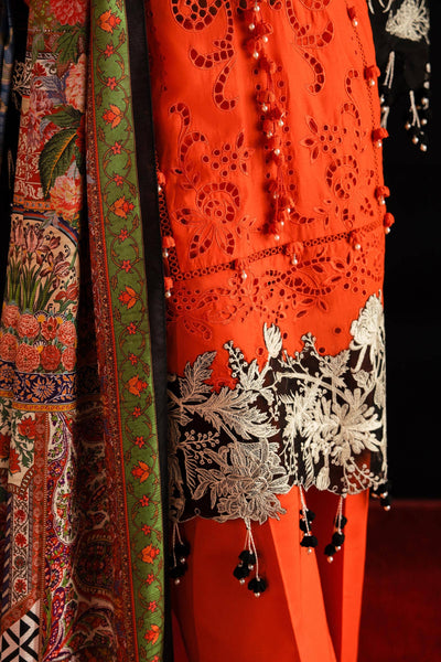 Sana Safinaz | Luxury Collection 24 | L241-001A-3CL -  Sana Safinaz Luxury - Original Designer Dress - House of Maryam