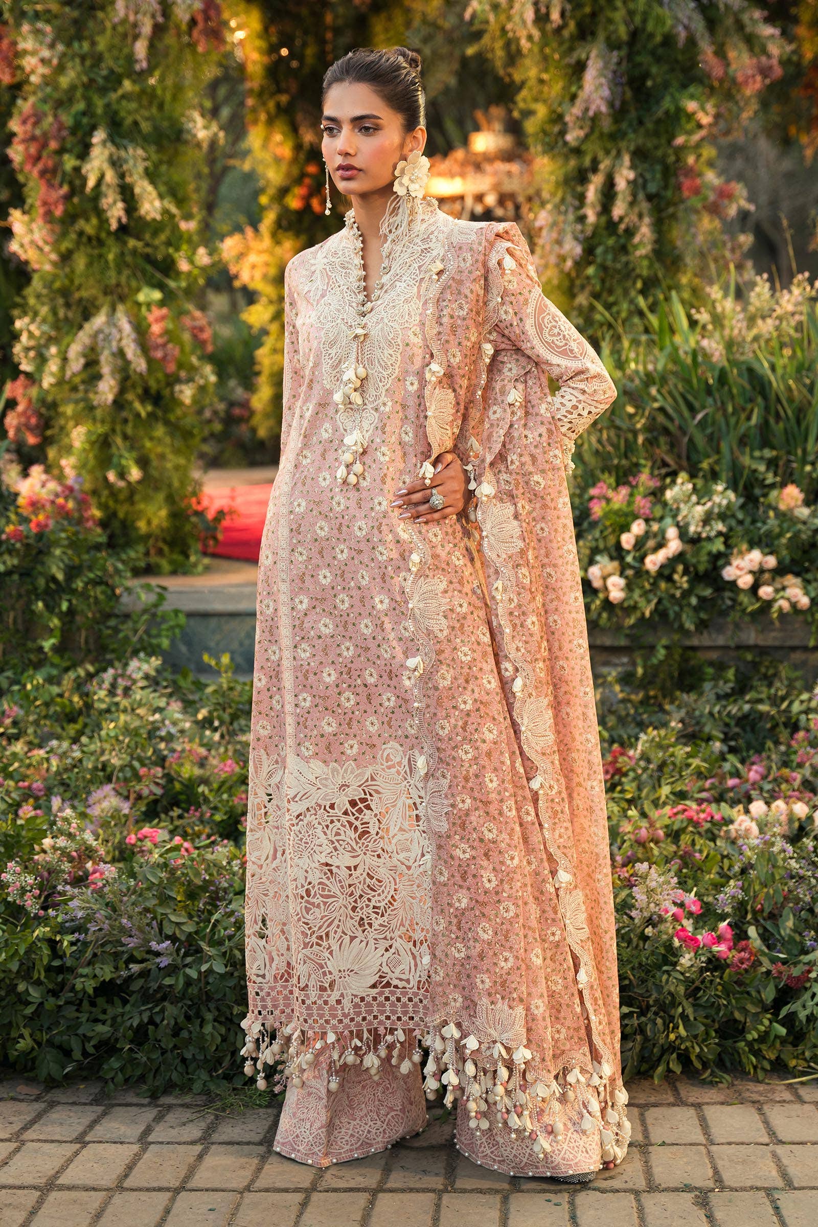 Sana Safinaz | Luxury Collection 24 | L241-005A-3CU -  Sana Safinaz Luxury -  House of Maryam