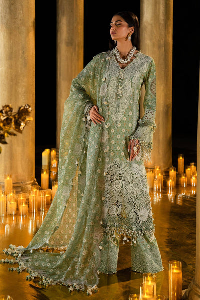 Sana Safinaz | Luxury Collection 24 | L241-005B-3CU -  Sana Safinaz Luxury - Original Designer Dress - House of Maryam