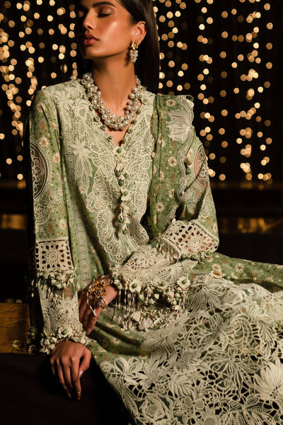 Sana Safinaz | Luxury Collection 24 | L241-005B-3CU -  Sana Safinaz Luxury - Original Designer Dress - House of Maryam