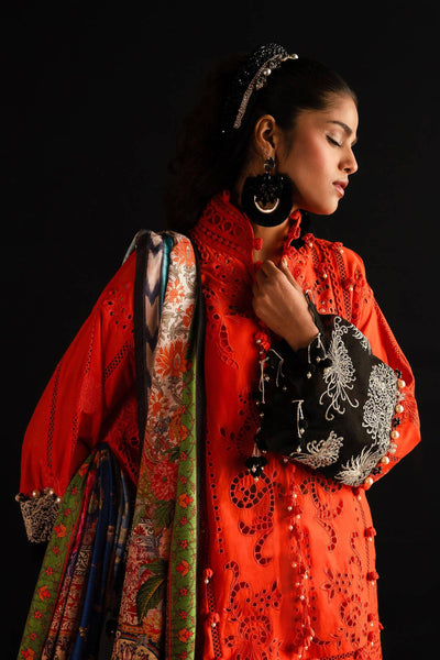 Sana Safinaz | Luxury Collection 24 | L241-001A-3CL -  Sana Safinaz Luxury - Original Designer Dress - House of Maryam
