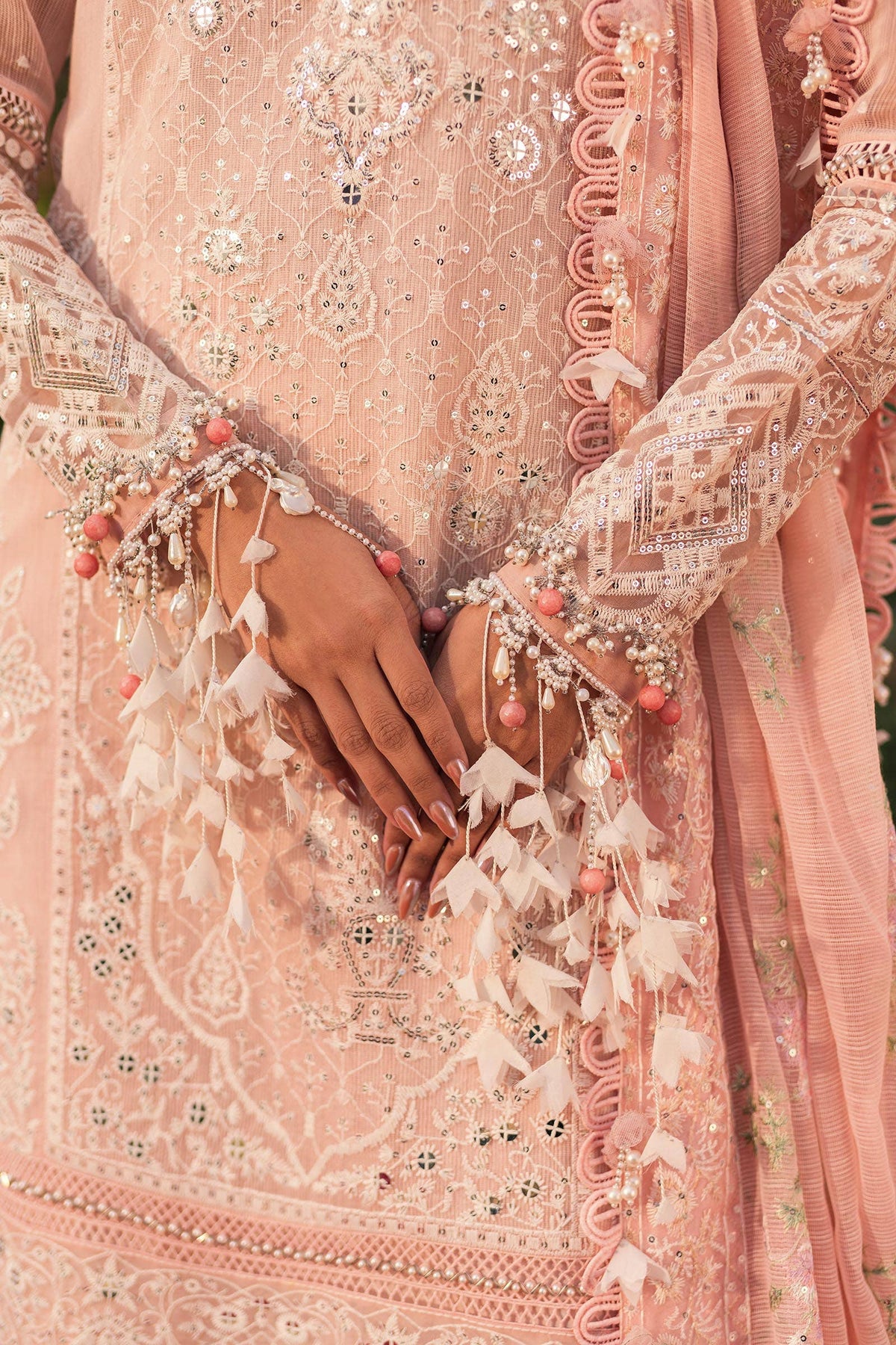 Sana Safinaz | Luxury Collection 24 | L241-006A-3CV -  Sana Safinaz Luxury - Original Designer Dress - House of Maryam