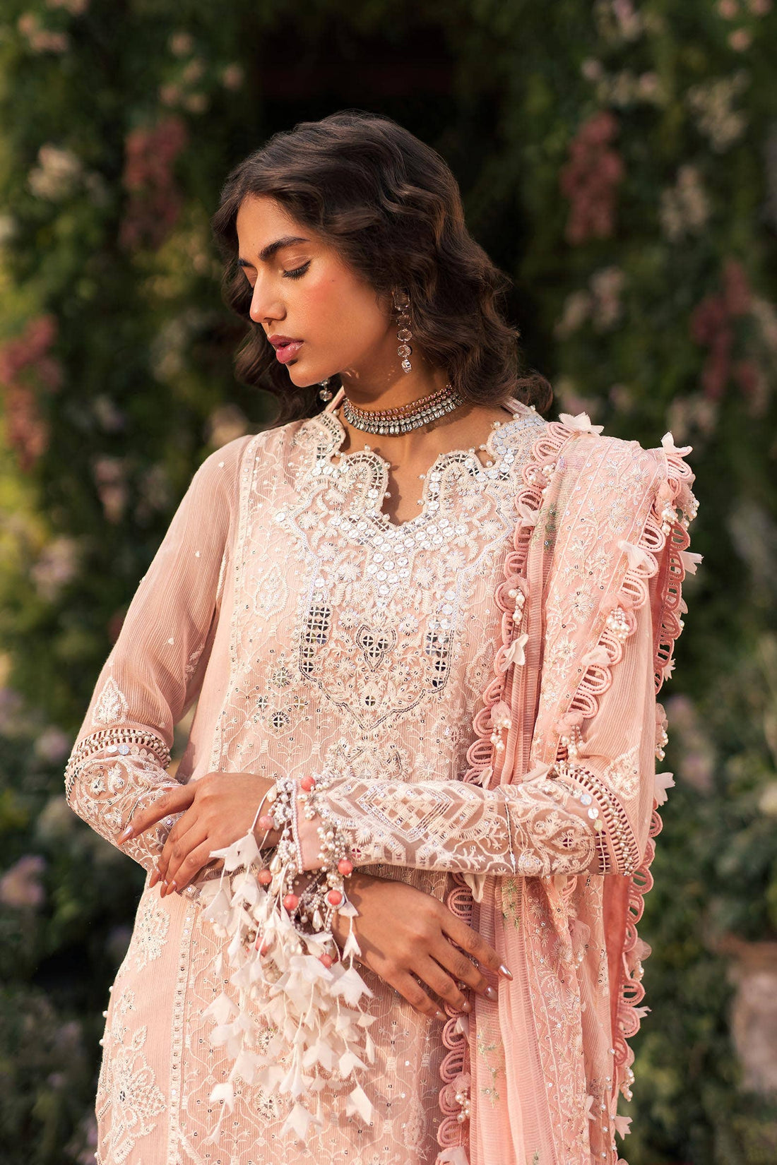 Sana Safinaz | Luxury Collection 24 | L241-006A-3CV by Designer Sana Safinaz - House of Maryam - Pakistani Designer Ethnic Wear in {{ shop.shopifyCountryName }}
