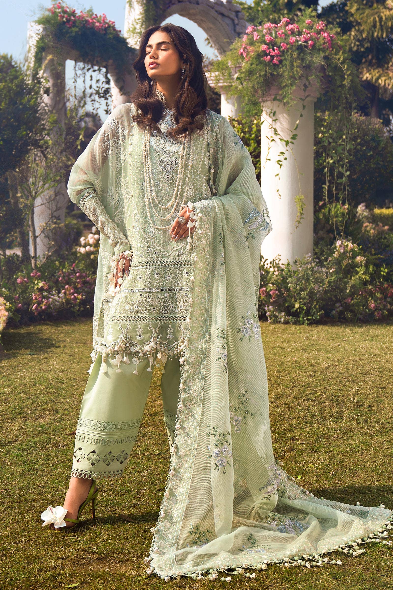 Sana Safinaz | Luxury Collection 24 | L241-006B-3CV -  Sana Safinaz Luxury -  House of Maryam