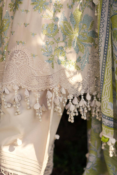 Sana Safinaz | Luxury Collection 24 | L241-008A-3CV -  Sana Safinaz Luxury - Original Designer Dress - House of Maryam