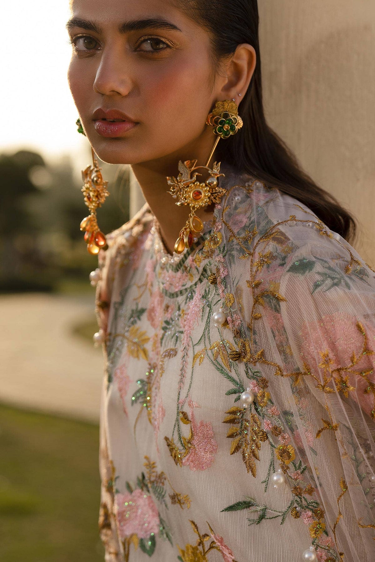 Sana Safinaz | Luxury Collection 24 | L241-009A-3CT -  Sana Safinaz Luxury - Original Designer Dress - House of Maryam
