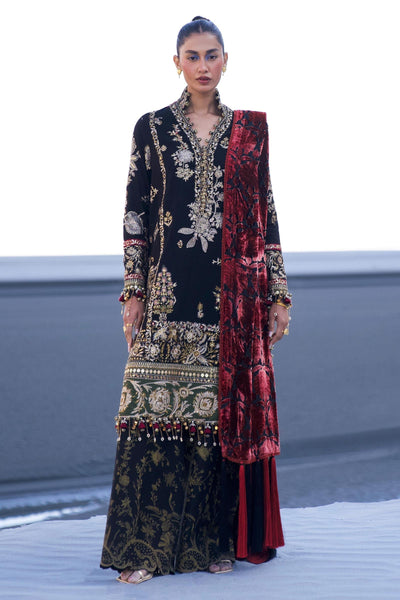 Sana Safinaz | Winter Shawl 24 | S241-001A-3CP -  Sana Safinaz Ladies Clothes - Original Designer Dress - House of Maryam